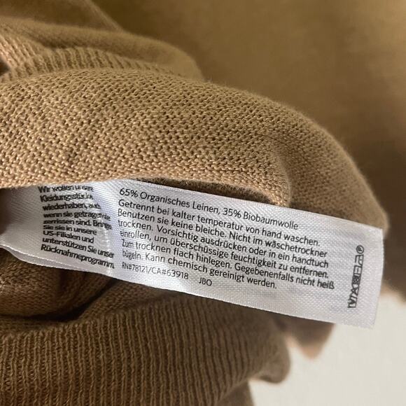 EILLEN FISHER  ORGANIC LINEN/ WOOL‎  SLEEVELESS  SWATER SIZE M - Picture 7 of 7